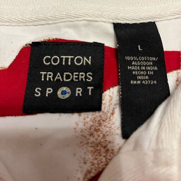 Cotton Traders Sport Freedom Men's Size Large American Flag - Picture 3 of 12